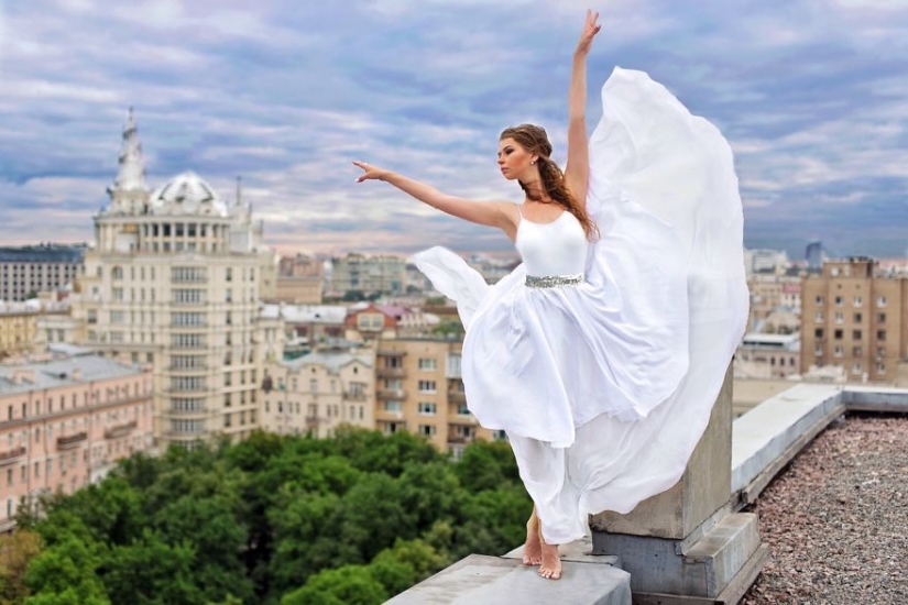 El mundo está bajo la falda: el viajero ruso ha conquistado a instagram fotos de vestidos de airy