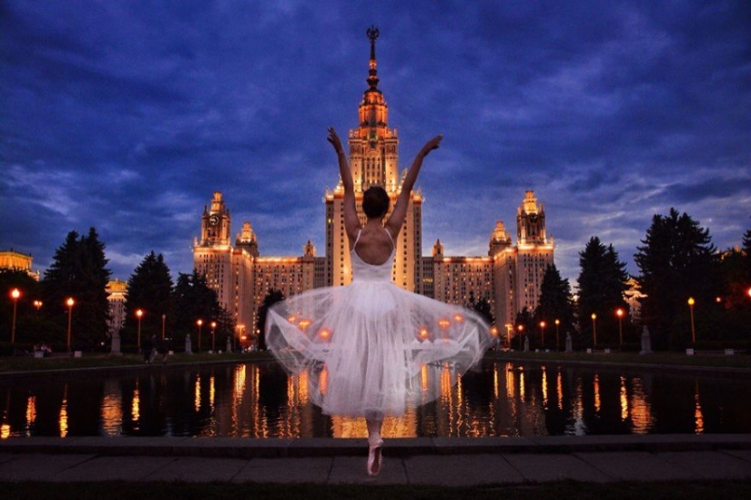 El mundo está bajo la falda: el viajero ruso ha conquistado a instagram fotos de vestidos de airy