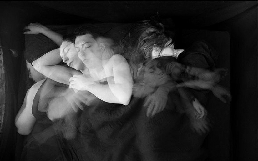 El sueño de los amantes en una larga exposición El sueño de los amantes en una larga exposición