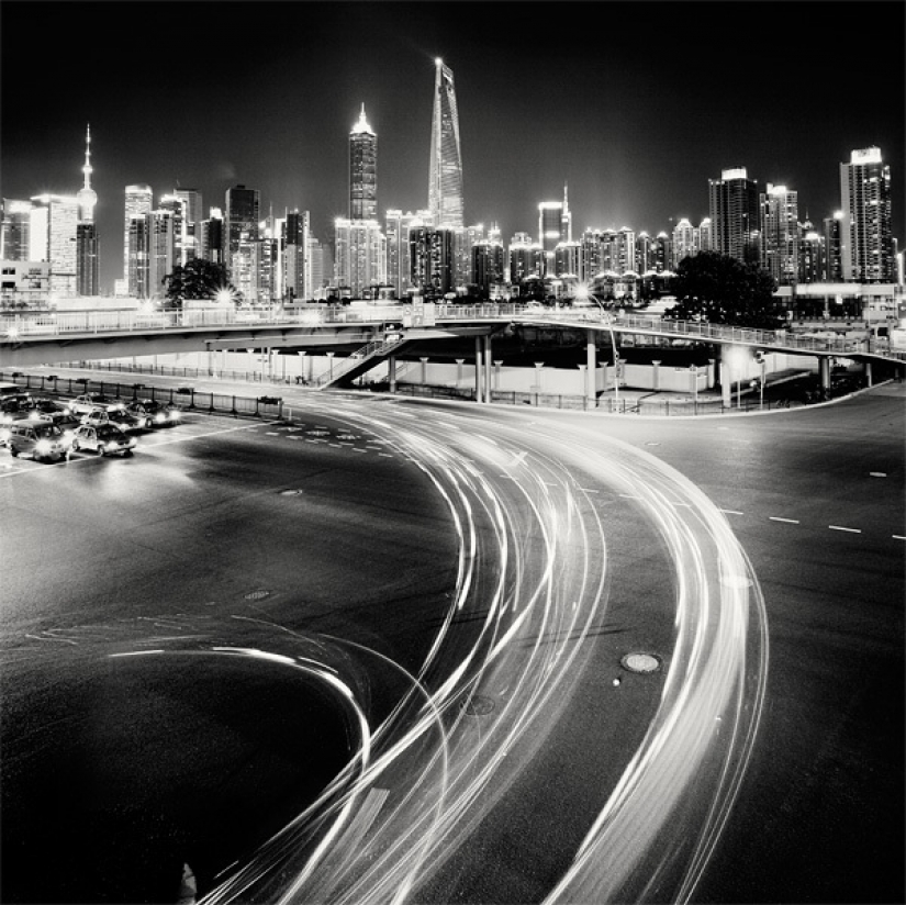 En blanco y negro de la belleza de las grandes ciudades En blanco y negro de la belleza de las grandes ciudades