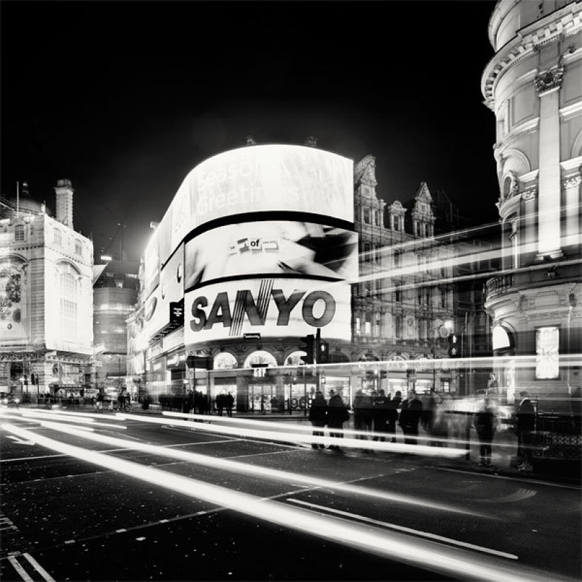 En blanco y negro de la belleza de las grandes ciudades En blanco y negro de la belleza de las grandes ciudades