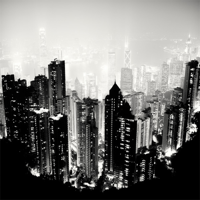 En blanco y negro de la belleza de las grandes ciudades En blanco y negro de la belleza de las grandes ciudades
