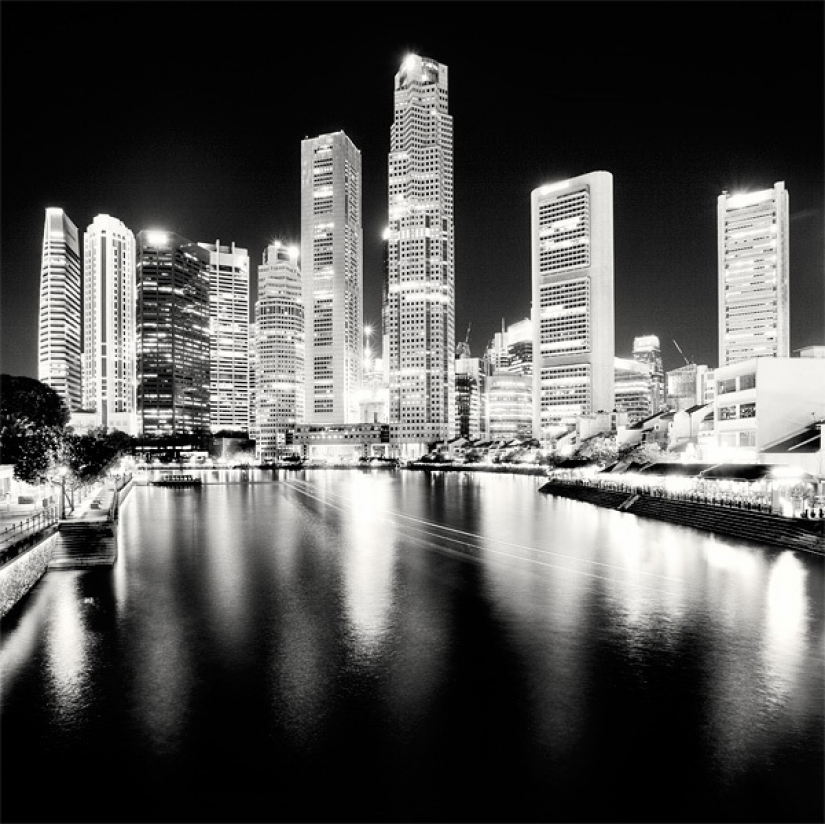 En blanco y negro de la belleza de las grandes ciudades En blanco y negro de la belleza de las grandes ciudades