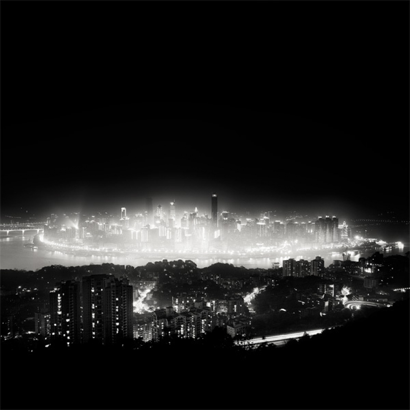 En blanco y negro de la belleza de las grandes ciudades En blanco y negro de la belleza de las grandes ciudades