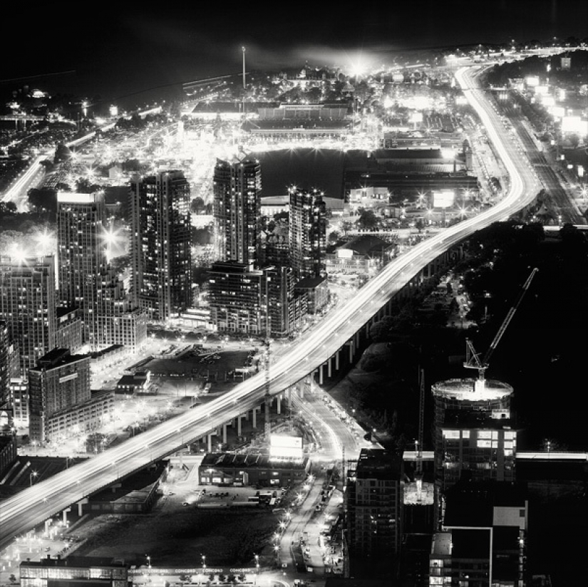 En blanco y negro de la belleza de las grandes ciudades En blanco y negro de la belleza de las grandes ciudades
