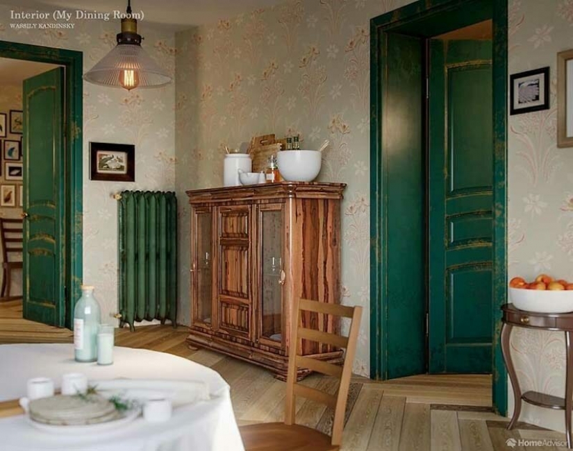 En el dormitorio de van Gogh: ¿cómo sería el interior con pinturas de famosos artistas