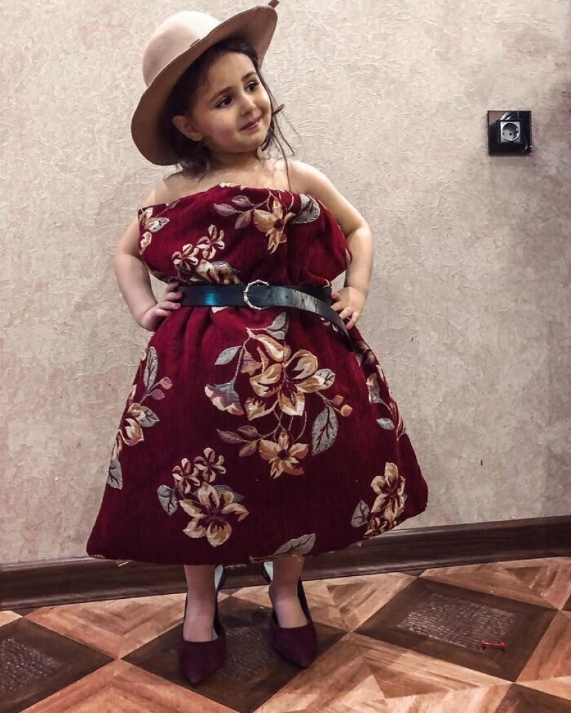 En la red aparecieron los nuevos cuarentena tendencia — vestido-almohada