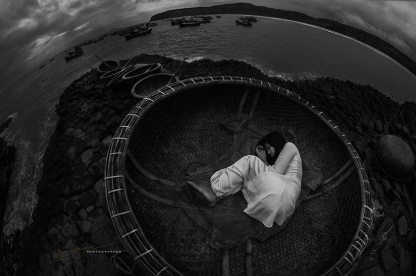 Encantadora belleza de Vietnam