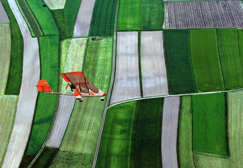 Eslovenia a partir de la altura de vuelo de los pájaros