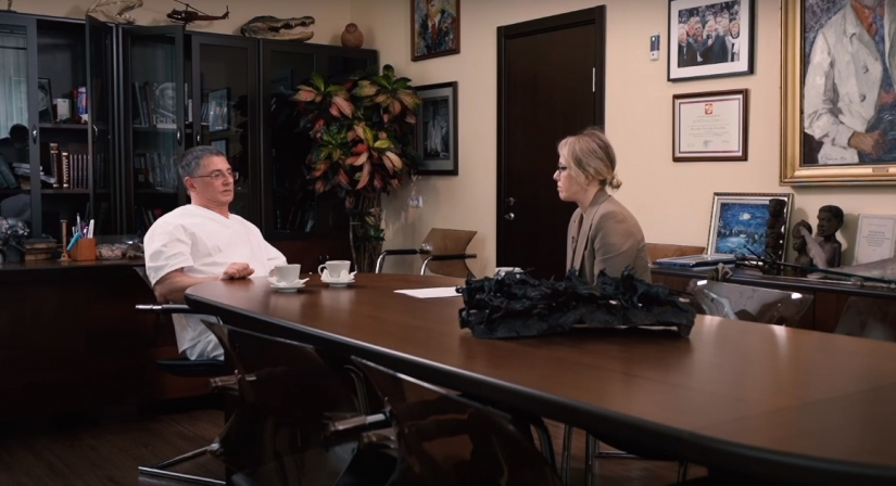 "Esta epidemia está justo delante": una entrevista con el Dr. Myasnikov con Ksenia Sobchak