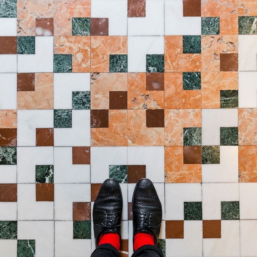 Exquisite Venetian floor mosaics