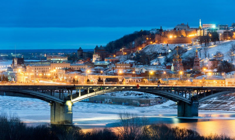 Fabulosa invierno, Nizhniy Novgorod
