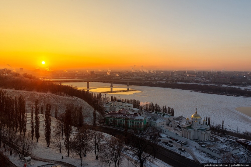 Fabulous winter Nizhniy Novgorod