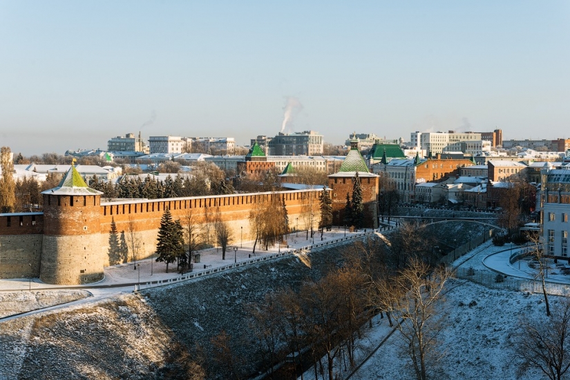 Fabulous winter Nizhniy Novgorod