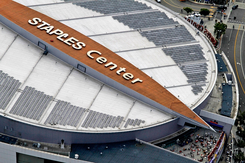 Feliz cumpleaños, de Los Ángeles: la Ciudad de los Ángeles a partir de la altura de vuelo de los pájaros