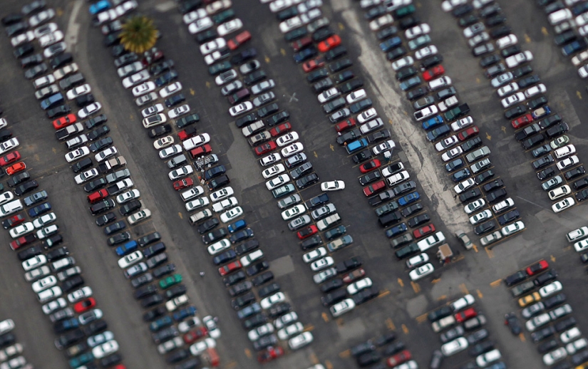 Feliz cumpleaños, de Los Ángeles: la Ciudad de los Ángeles a partir de la altura de vuelo de los pájaros