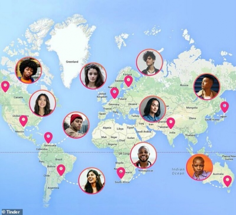 Find your soul mate: Tinder for free gives you the function of communicating with users from different countries Find your soul mate: Tinder for free gives you the function of communicating with users from different countries