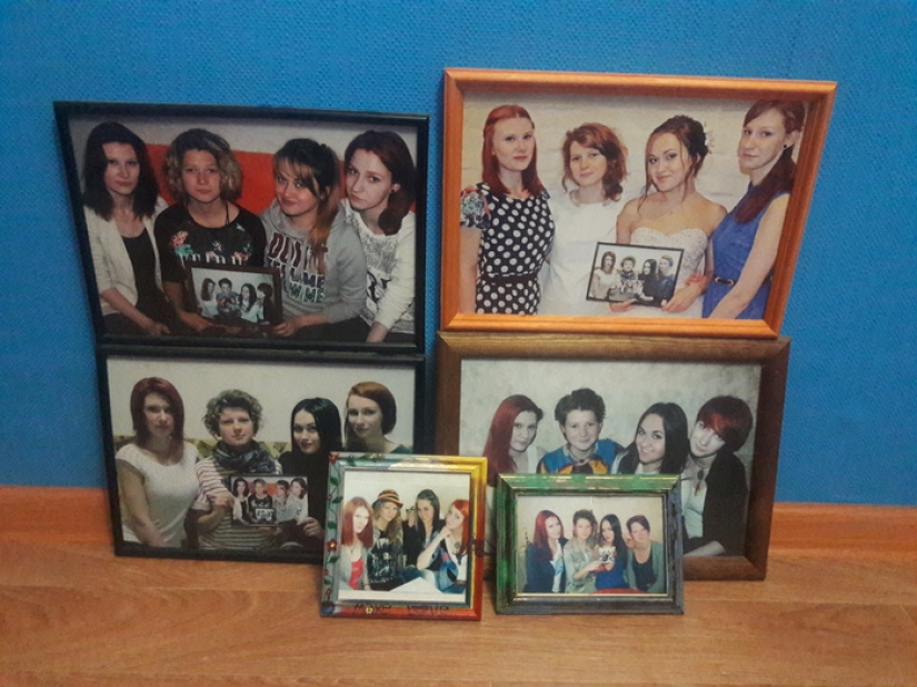 Four girlfriends from Russia 7 years did a joint photo, and this is what came of it Four girlfriends from Russia 7 years did a joint photo, and this is what came of it