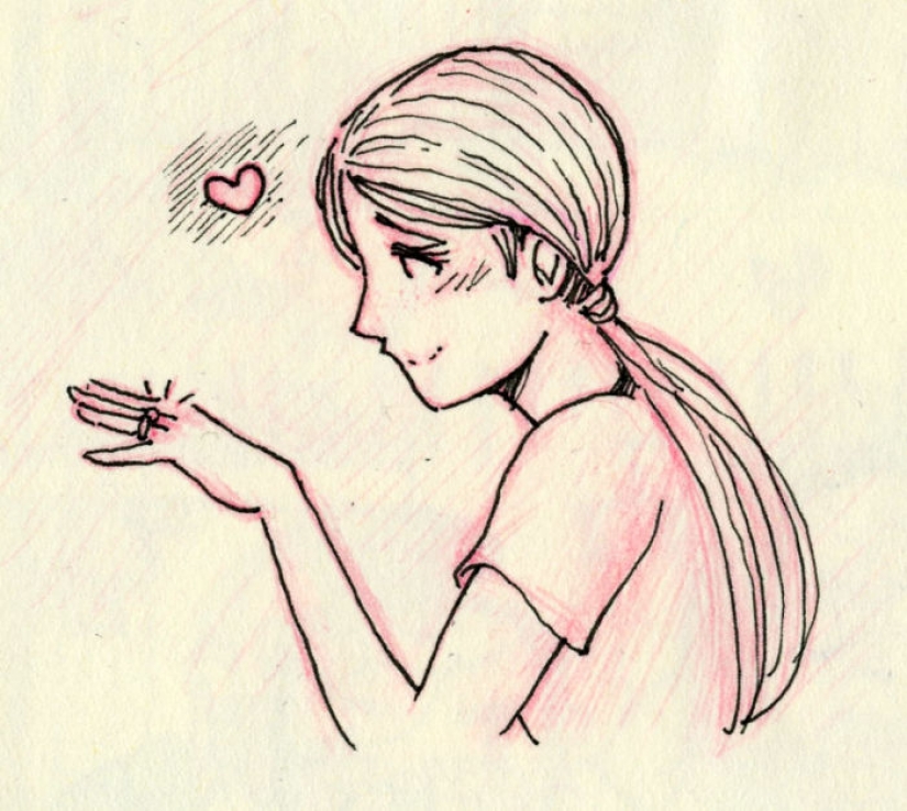 From Italy to Canada for a first date: the artist drew a comic about the first meeting with a sweetheart From Italy to Canada for a first date: the artist drew a comic about the first meeting with a sweetheart