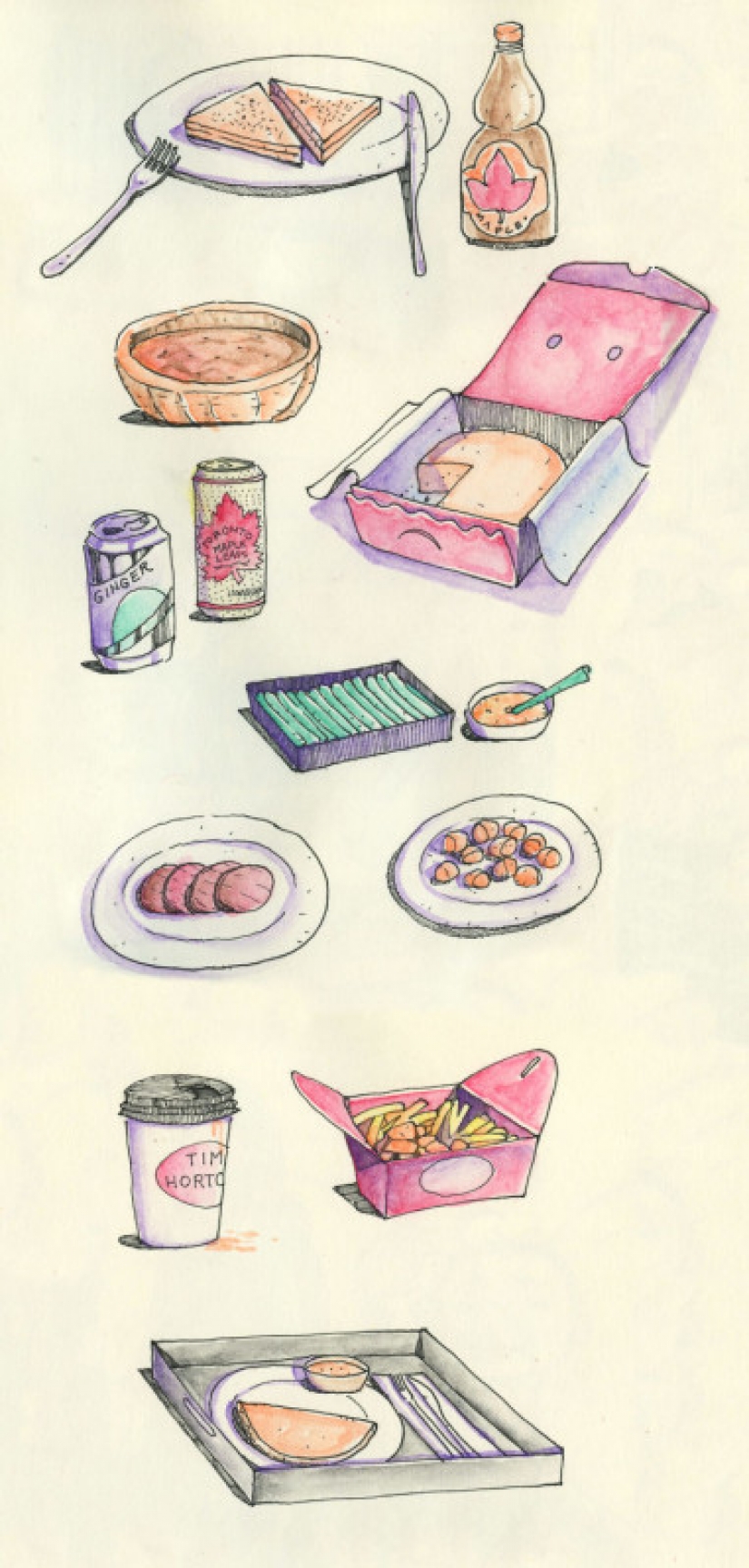 From Italy to Canada for a first date: the artist drew a comic about the first meeting with a sweetheart From Italy to Canada for a first date: the artist drew a comic about the first meeting with a sweetheart