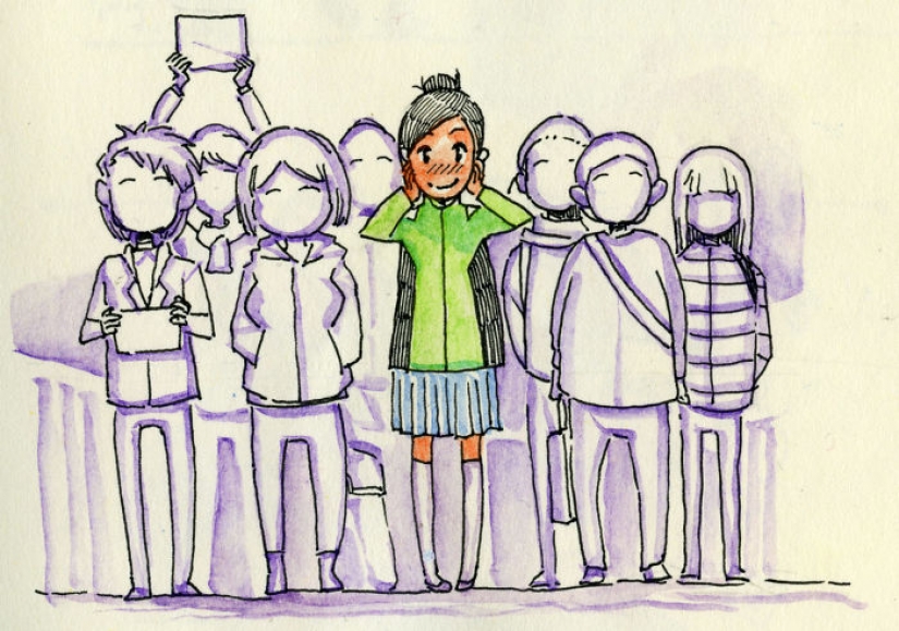 From Italy to Canada for a first date: the artist drew a comic about the first meeting with a sweetheart From Italy to Canada for a first date: the artist drew a comic about the first meeting with a sweetheart
