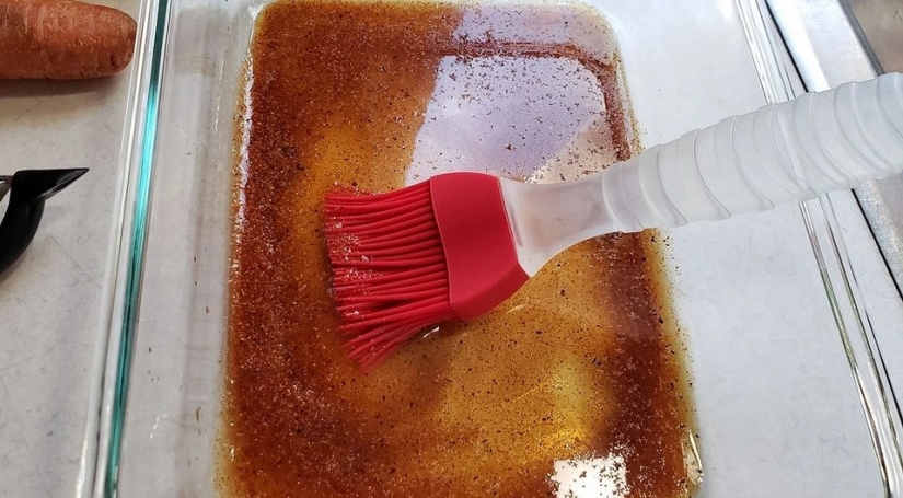 Fun crack: videorecipe bacon carrot in aerogrill Fun crack: videorecipe bacon carrot in aerogrill