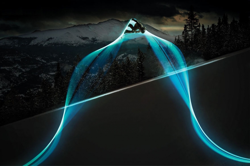 Ghost train and other wonders a long exposure