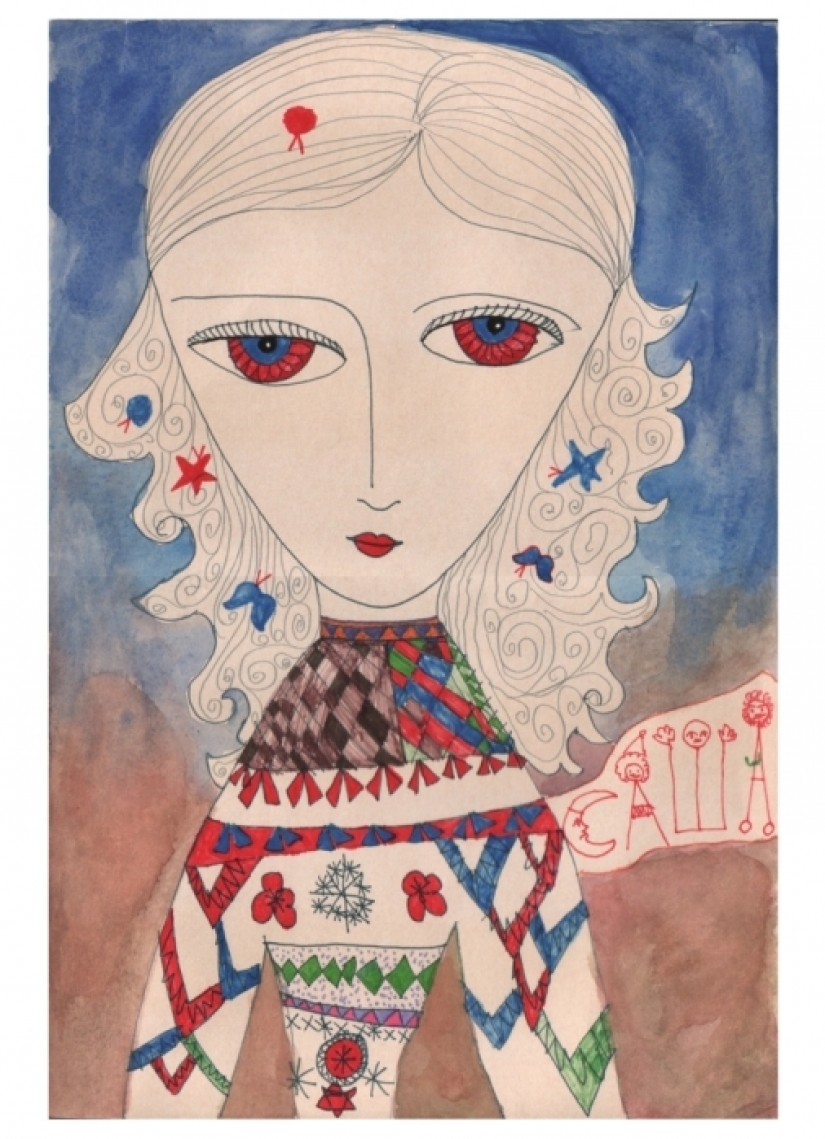 Girl-Indigo: the story of a short but colorful life of the extraordinary Sasha Putri