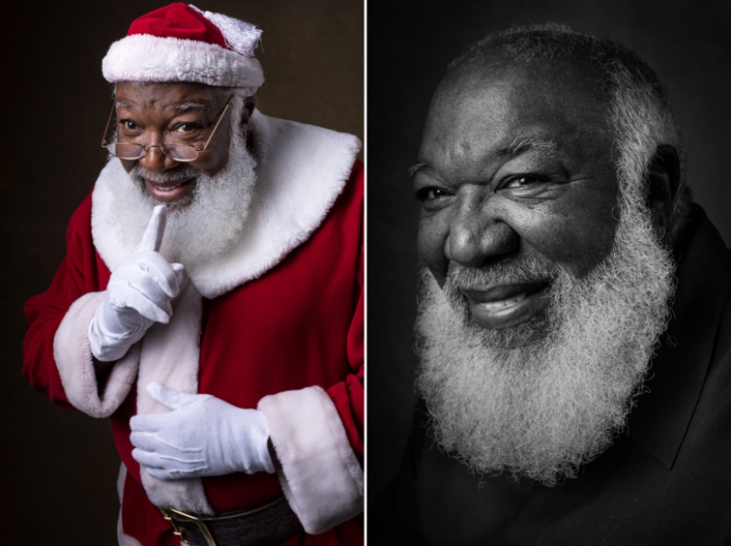 Good holiday photo project: the many Santa Claus