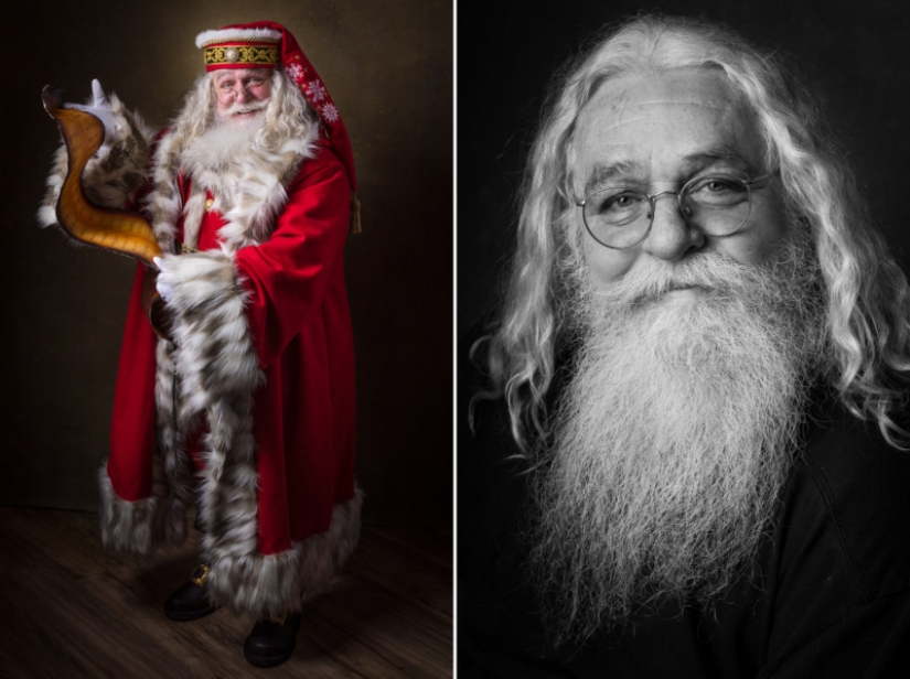 Good holiday photo project: the many Santa Claus