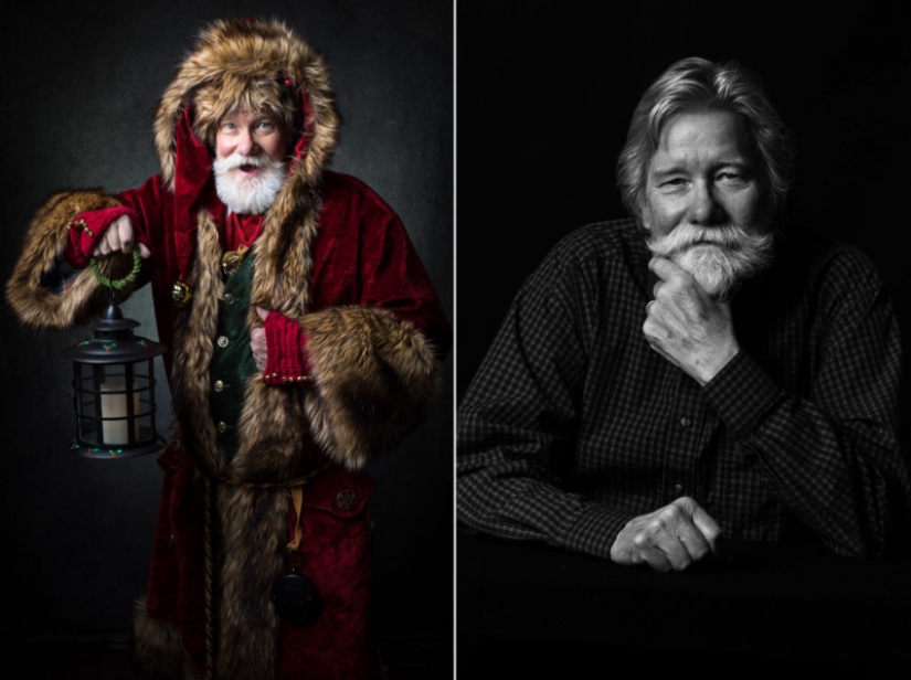 Good holiday photo project: the many Santa Claus