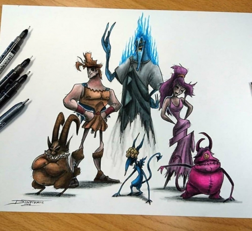Goosebumps: artist turns cartoon characters into monsters Goosebumps: artist turns cartoon characters into monsters