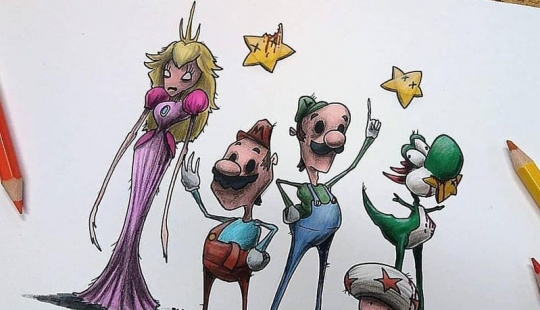 Goosebumps: artist turns cartoon characters into monsters