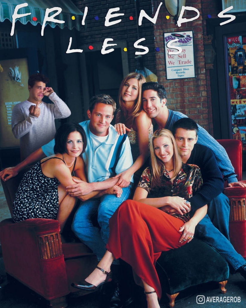 Guy inserts himself into photos with celebrities, and it is very funny