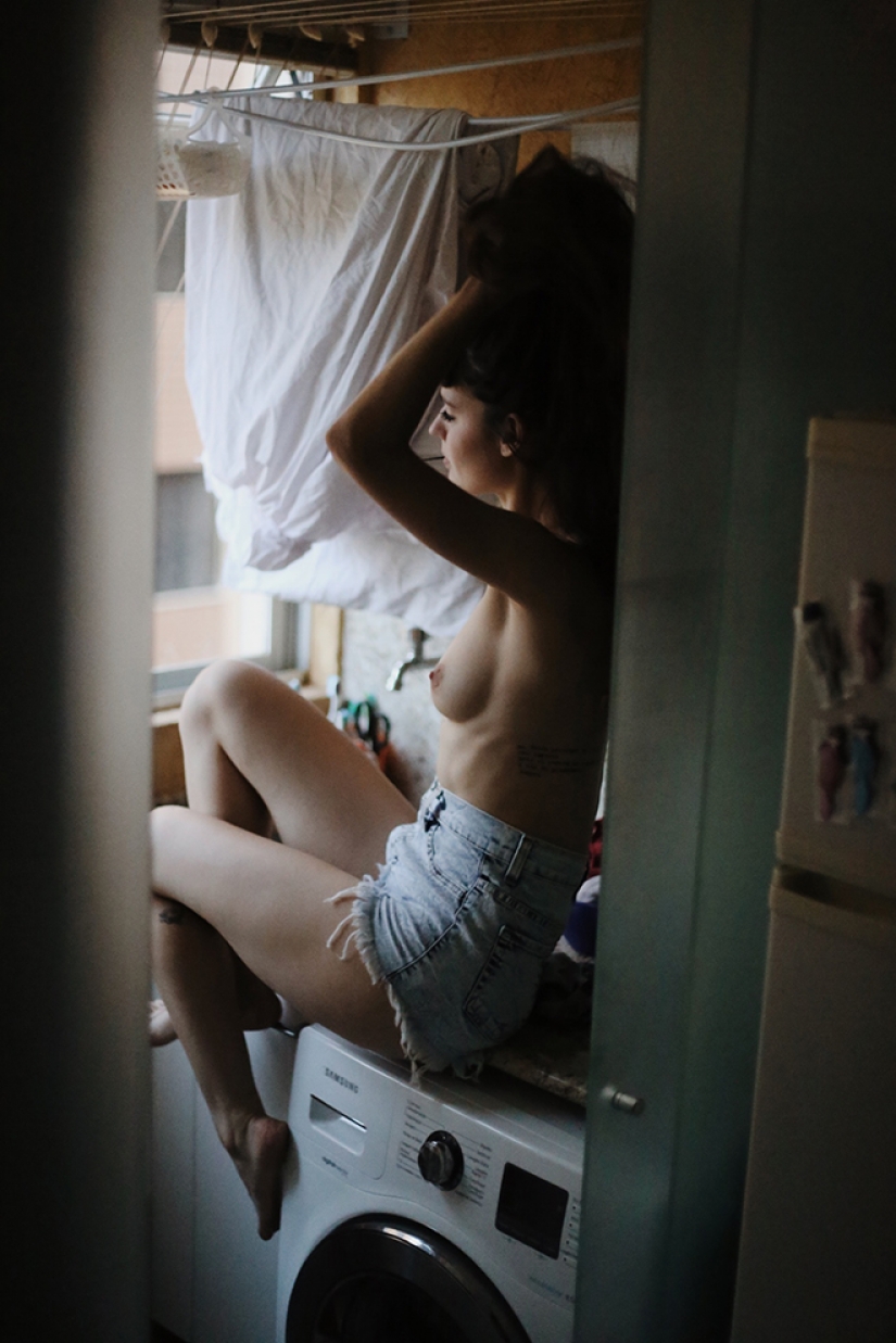 Happiness as a habit: Nude from Brazilian Naomi Yaman