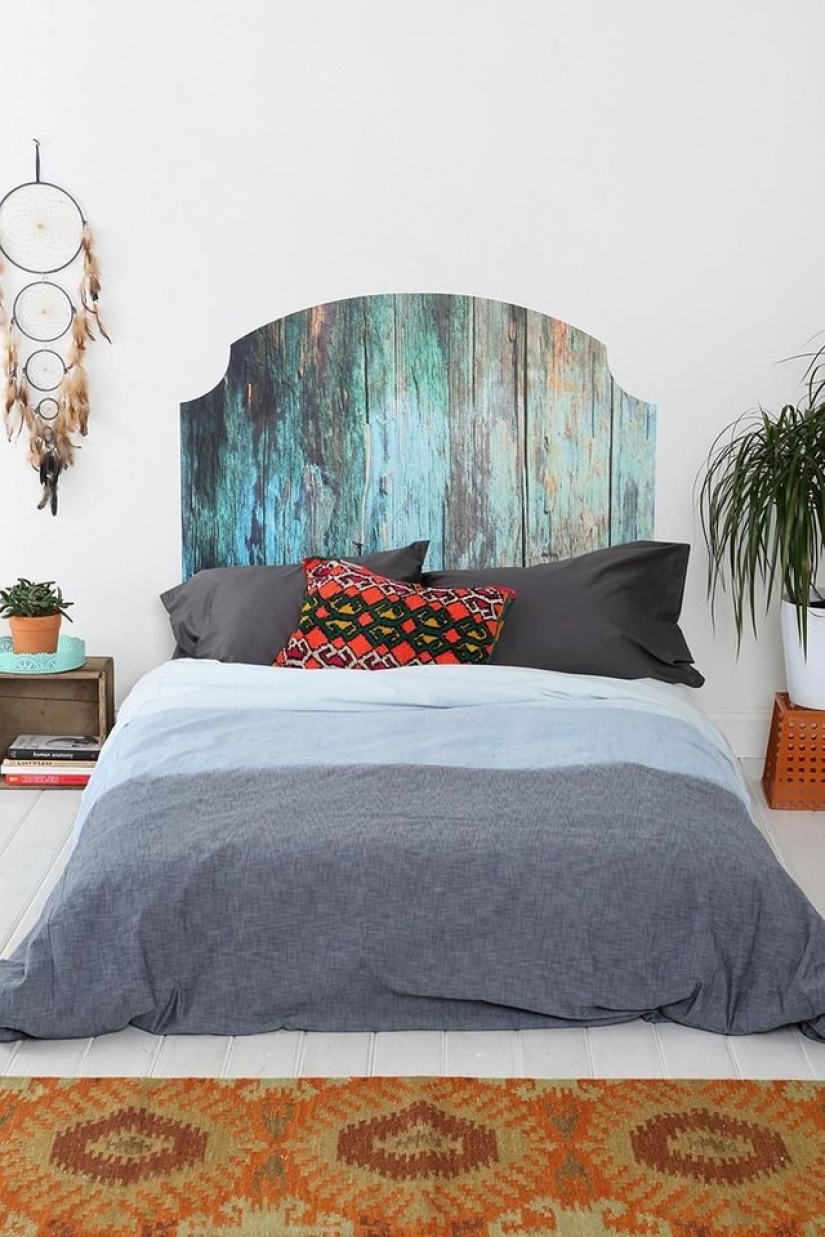 Headboard: the 30 most unusual design options Headboard: the 30 most unusual design options