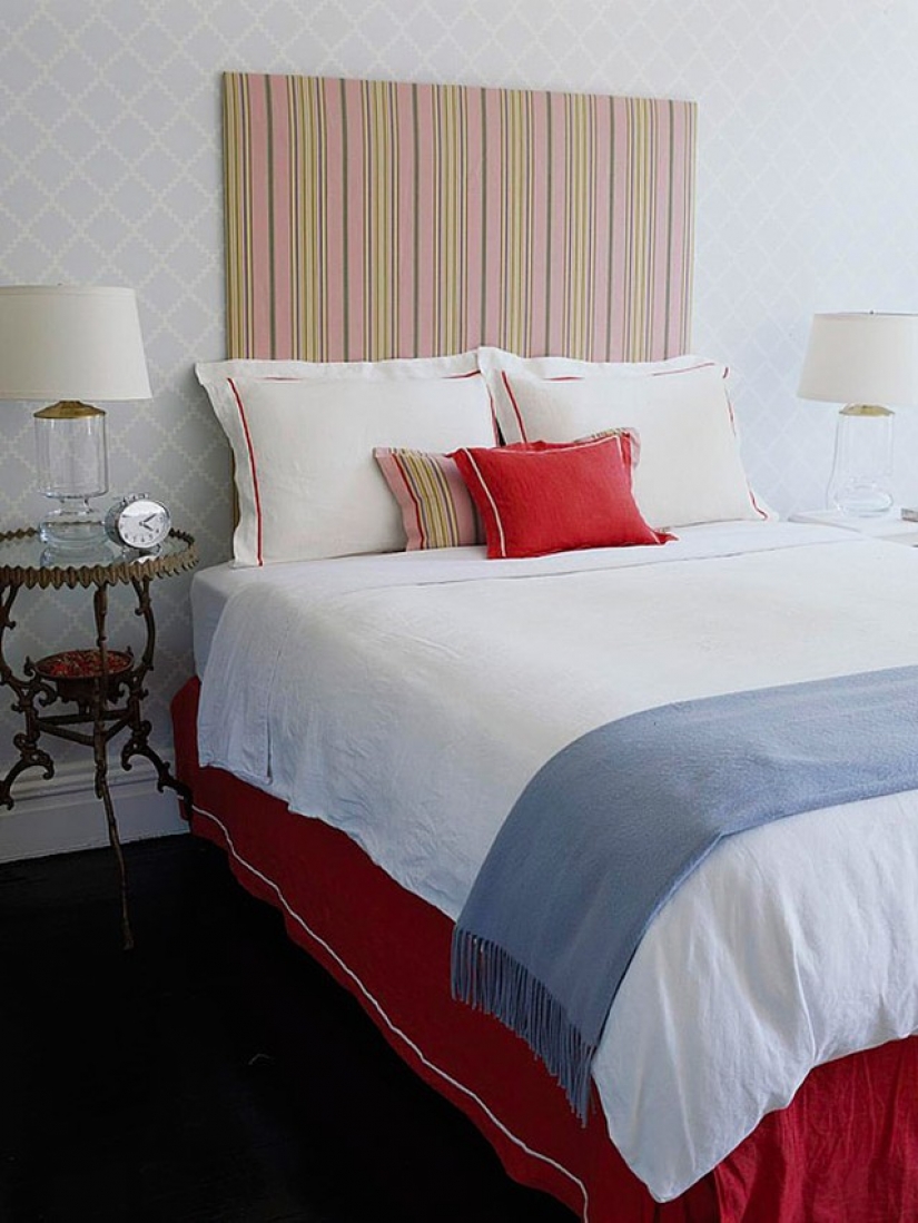 Headboard: the 30 most unusual design options Headboard: the 30 most unusual design options
