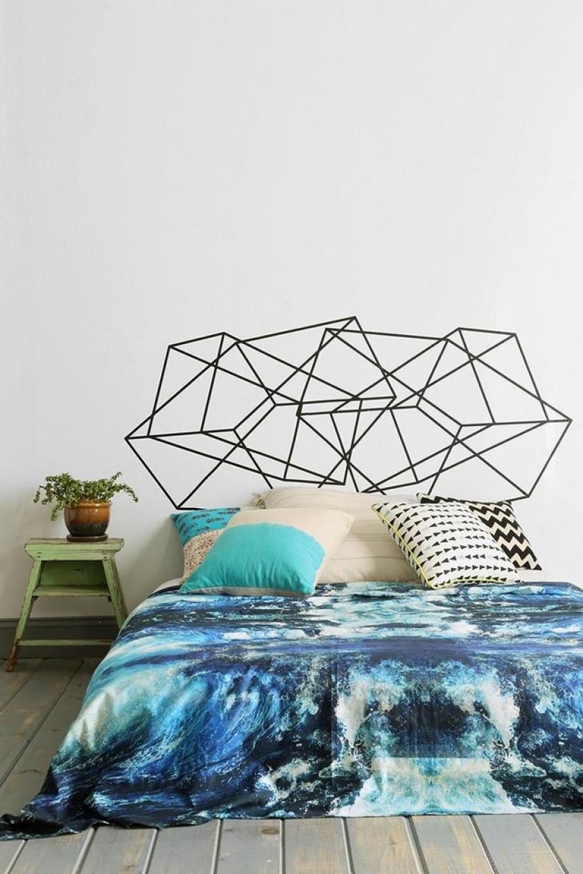 Headboard: the 30 most unusual design options Headboard: the 30 most unusual design options