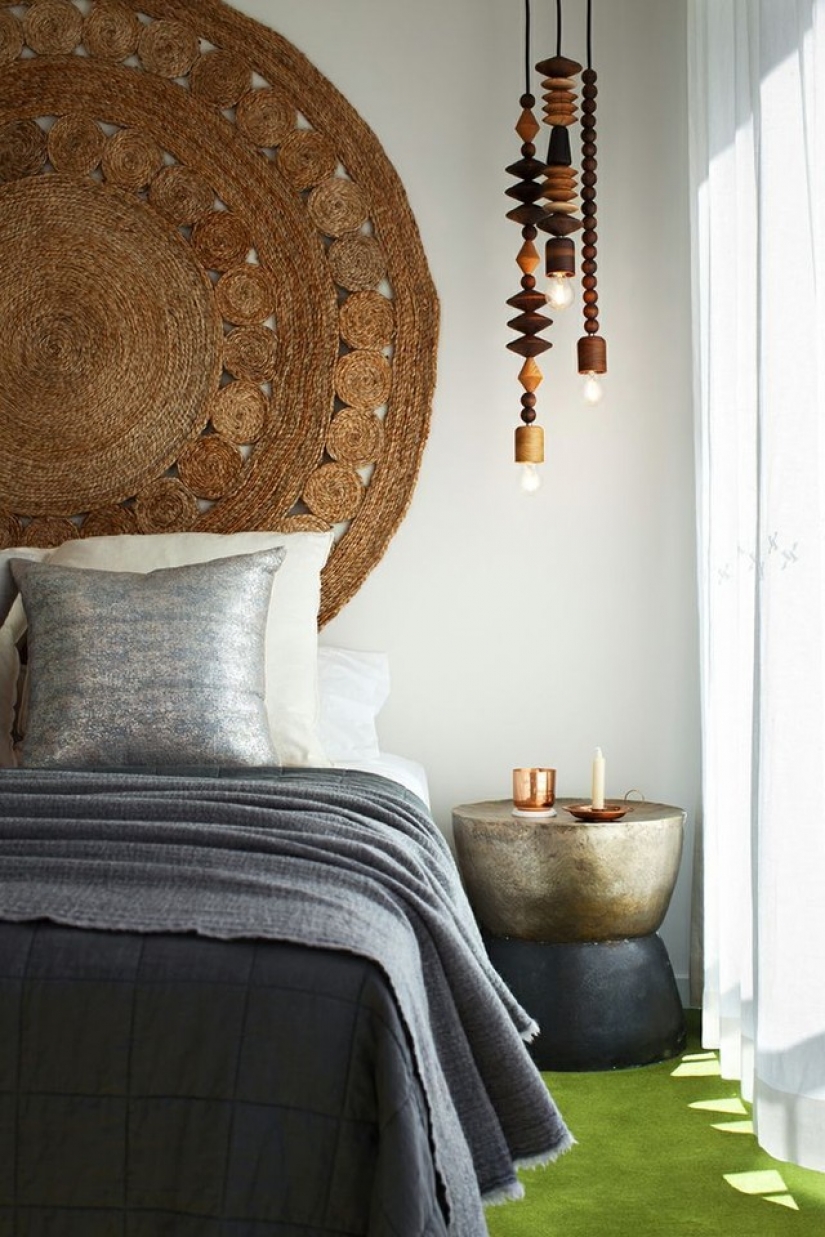 Headboard: the 30 most unusual design options Headboard: the 30 most unusual design options