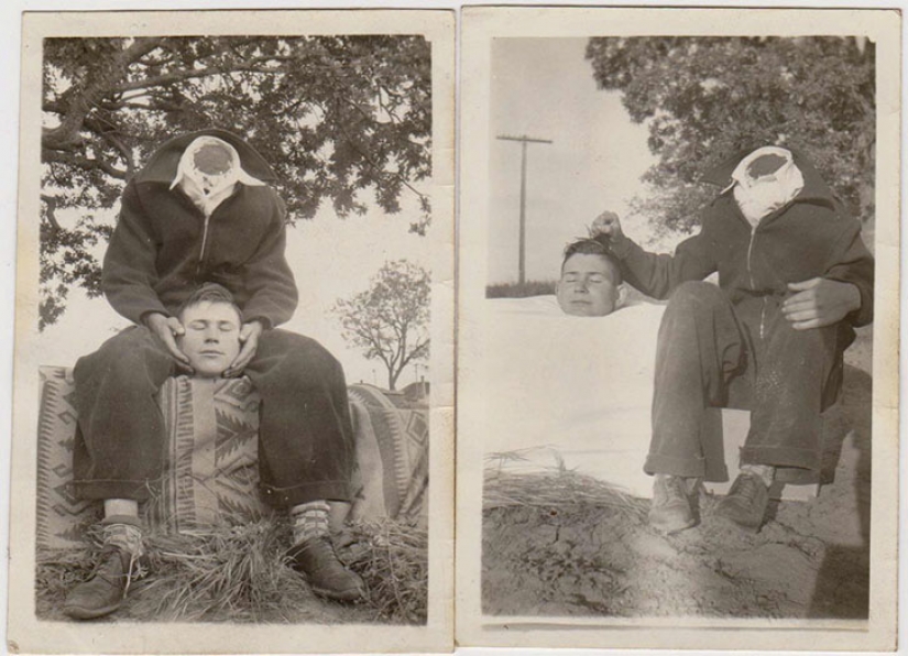 Headless photoshop of the last century Headless photoshop of the last century