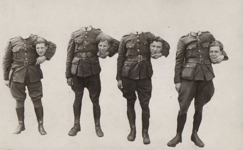 Headless photoshop of the last century Headless photoshop of the last century