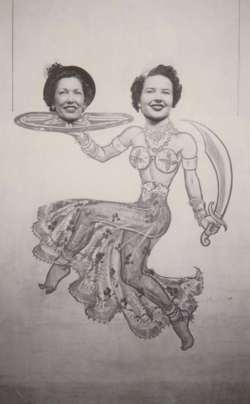 Headless photoshop of the last century Headless photoshop of the last century