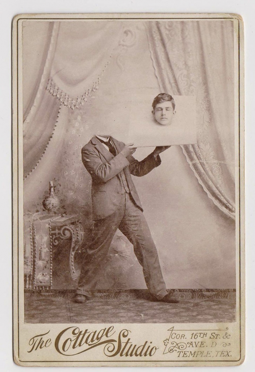 Headless photoshop of the last century Headless photoshop of the last century