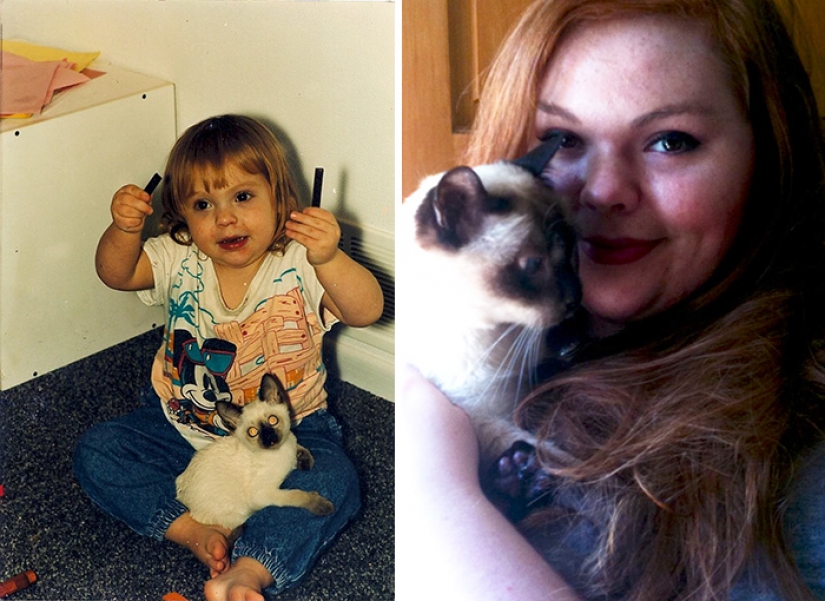 Heart breaks: the first and last photos of owners with their Pets