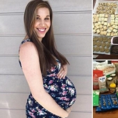 "Hice un trato — dar a luz de forma segura!": Thrifty mamá antes de nacer preparado para el futuro de cientos de comidas "Hice un trato — dar a luz de forma segura!": Thrifty mamá antes de nacer preparado para el futuro de cientos de comidas