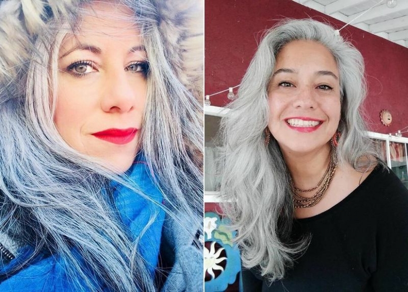Historias inspiradoras de mujeres que aceptar y amar a su pelo gris Historias inspiradoras de mujeres que aceptar y amar a su pelo gris