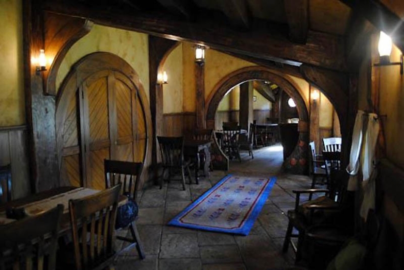 Hobbit bar en Nueva Zelanda