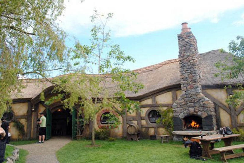 Hobbit bar en Nueva Zelanda