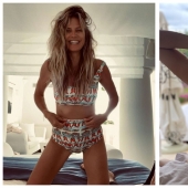 Hot moms: stars who force their children to blush in candid photos in social networks