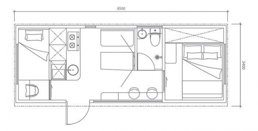 How small smart home Cube2 for 52 thousand dollars